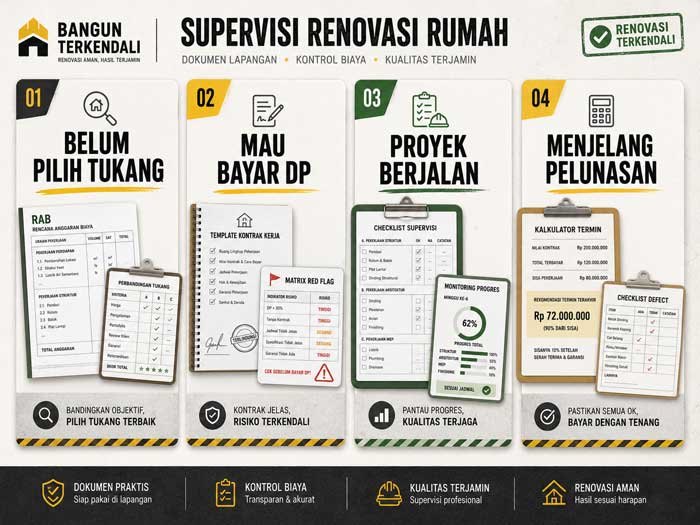 Pakai Awas Tukang sesuai kondisi proyek